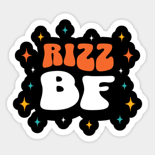 Rizz Boyfriend | BF | W Riz | Rizzler | Rizz god | Funny gamer meme | Streaming | Rizzard Sticker